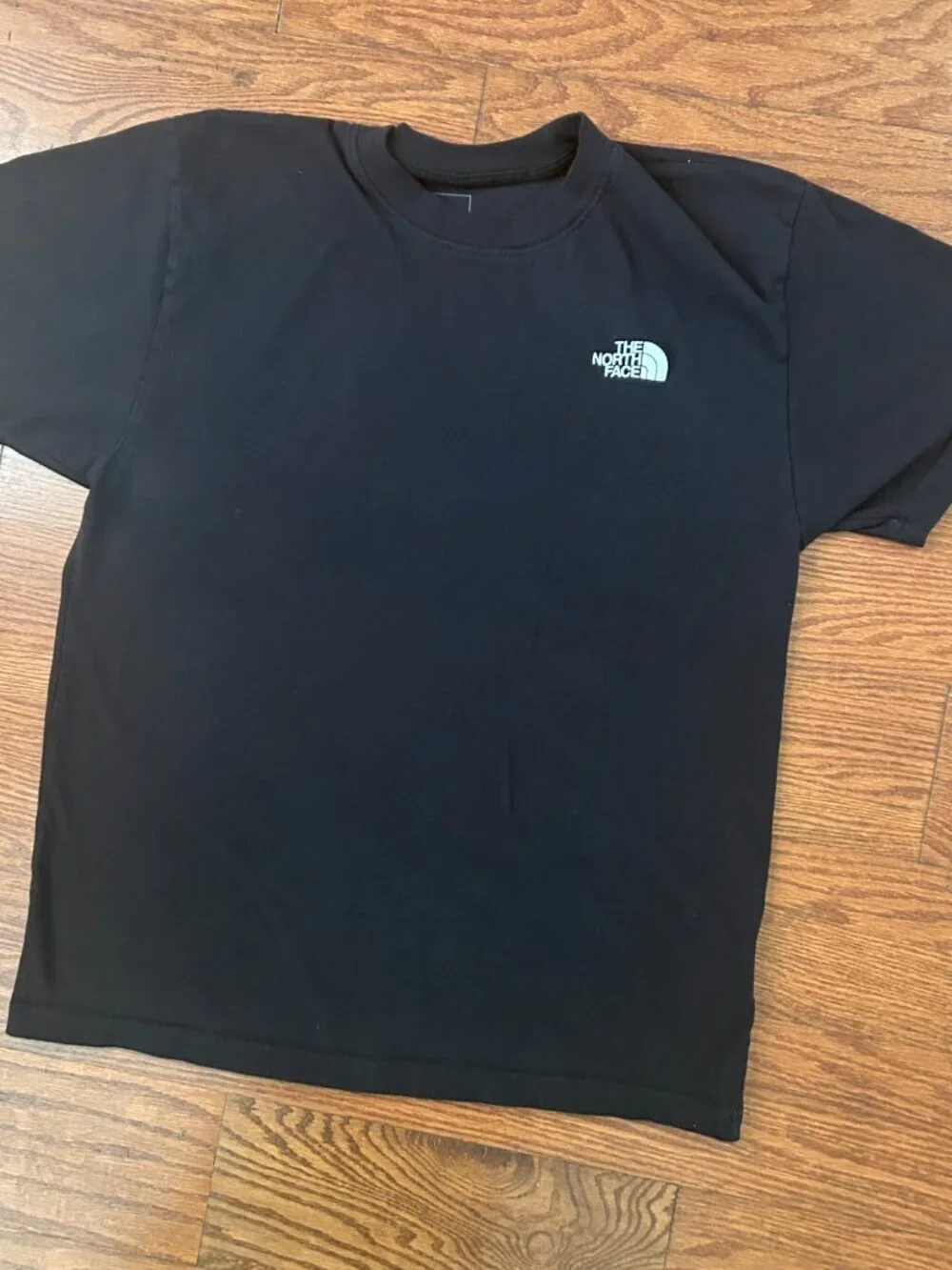 The North Face Mens Black Cotton Logo Tee T-Shirt Size Medium Gorpcore Preppy